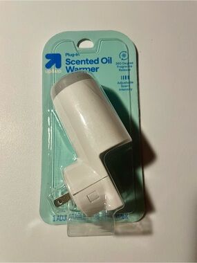 Plug-In Scented Oil Warmer - White Up&Up New Sealed Home Bathroom Fresh